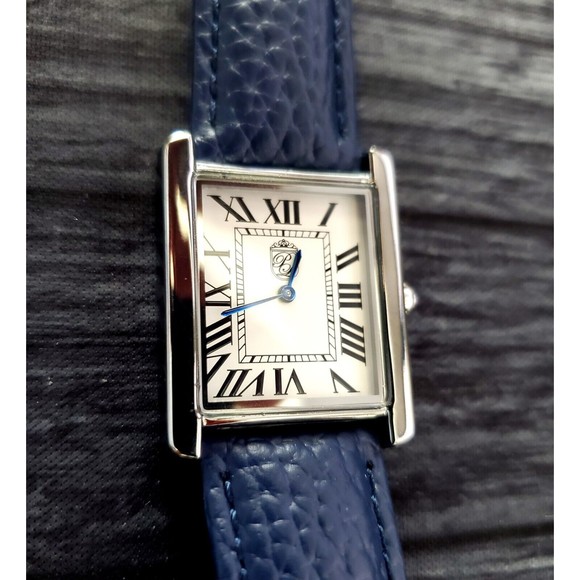 Classic Pierre Lucerne 1888 Swiss Inspired Mens Iconic Designer Tank Dress Watch - Picture 5 of 12